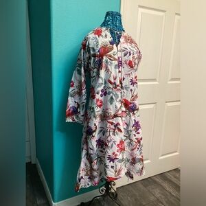 TUCKERNUCK GUADALUPE LONG TUNIC DRESS